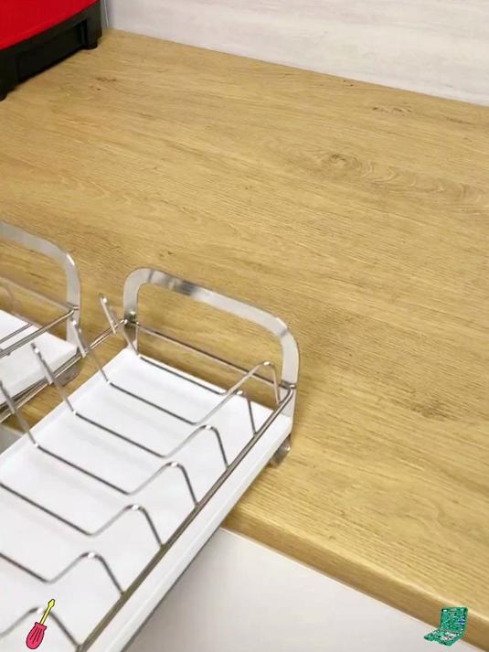 护家不锈钢碗盘收纳置物架橱柜抽屉碗碟沥水架厨房置物架沥水碗架
