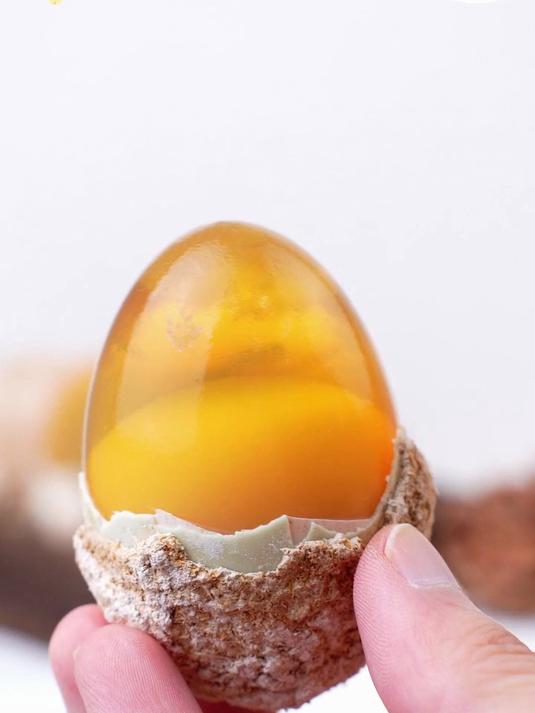 黄心鸭皮蛋无铅工艺!凉拌加醋超开胃,早餐配馒头、做凉菜都合适