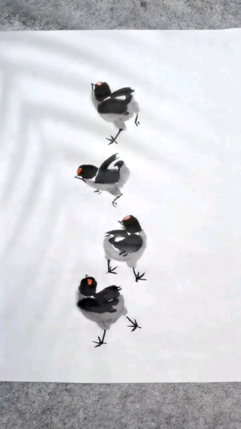 小鸡的简单画法