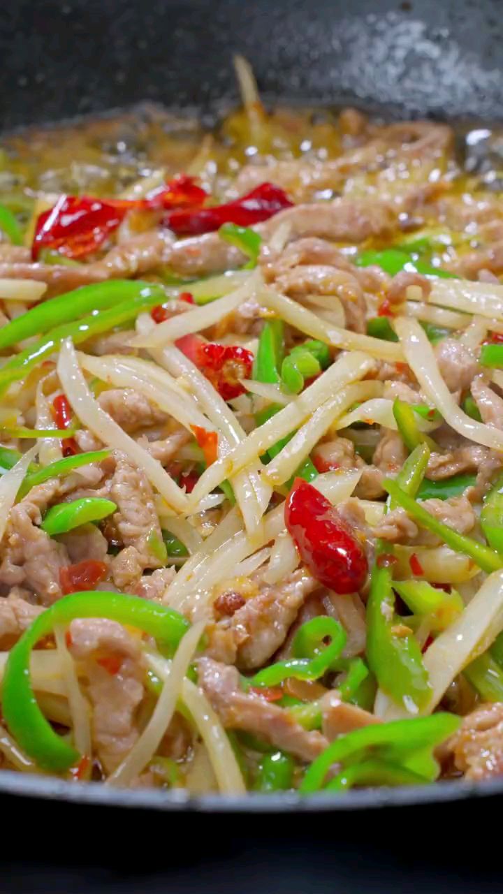 分享美食姜丝炒肉做法