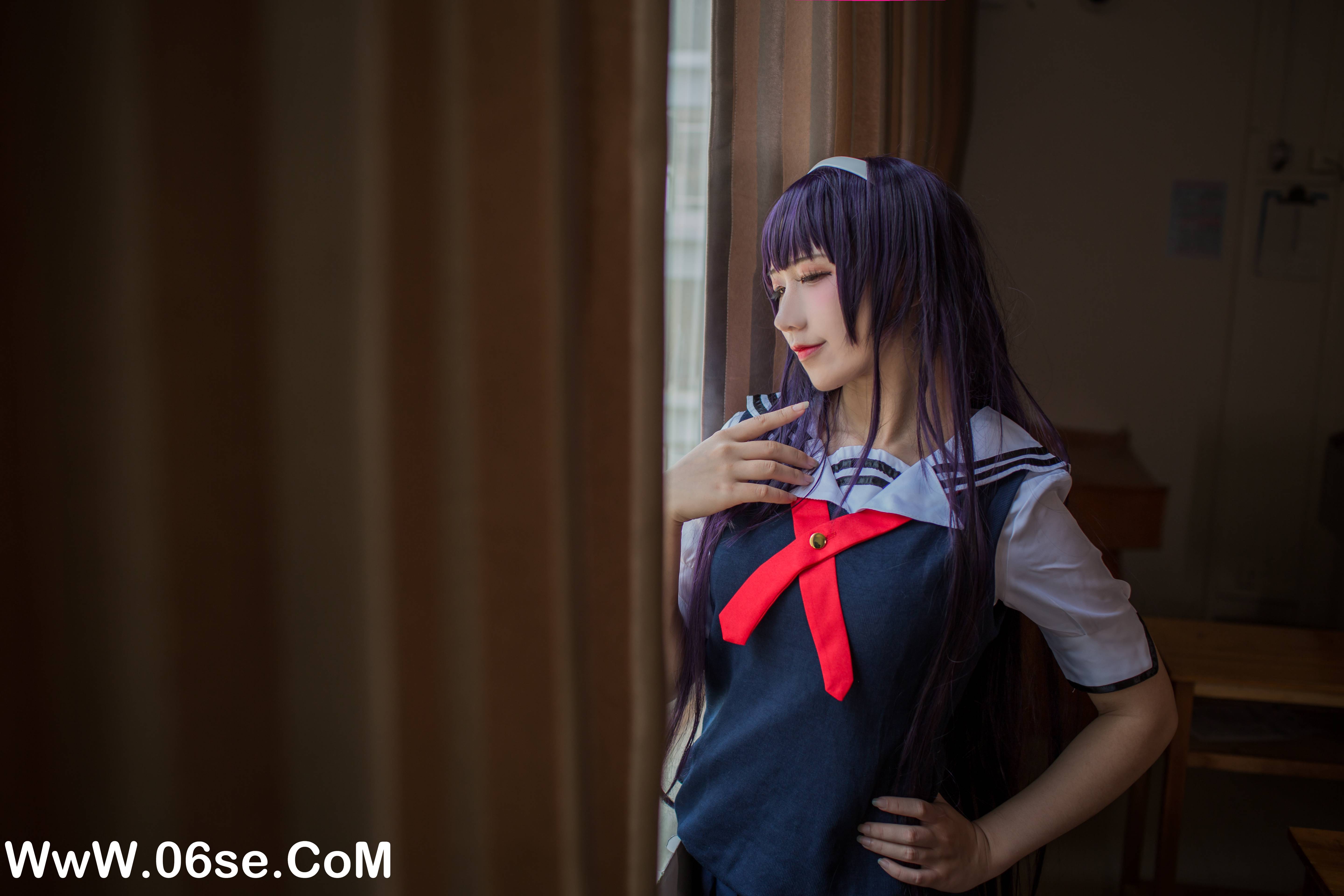 图片[15]-九曲Jean NO.039 – 霞之丘诗羽夏季校服[40P349M]-六色网