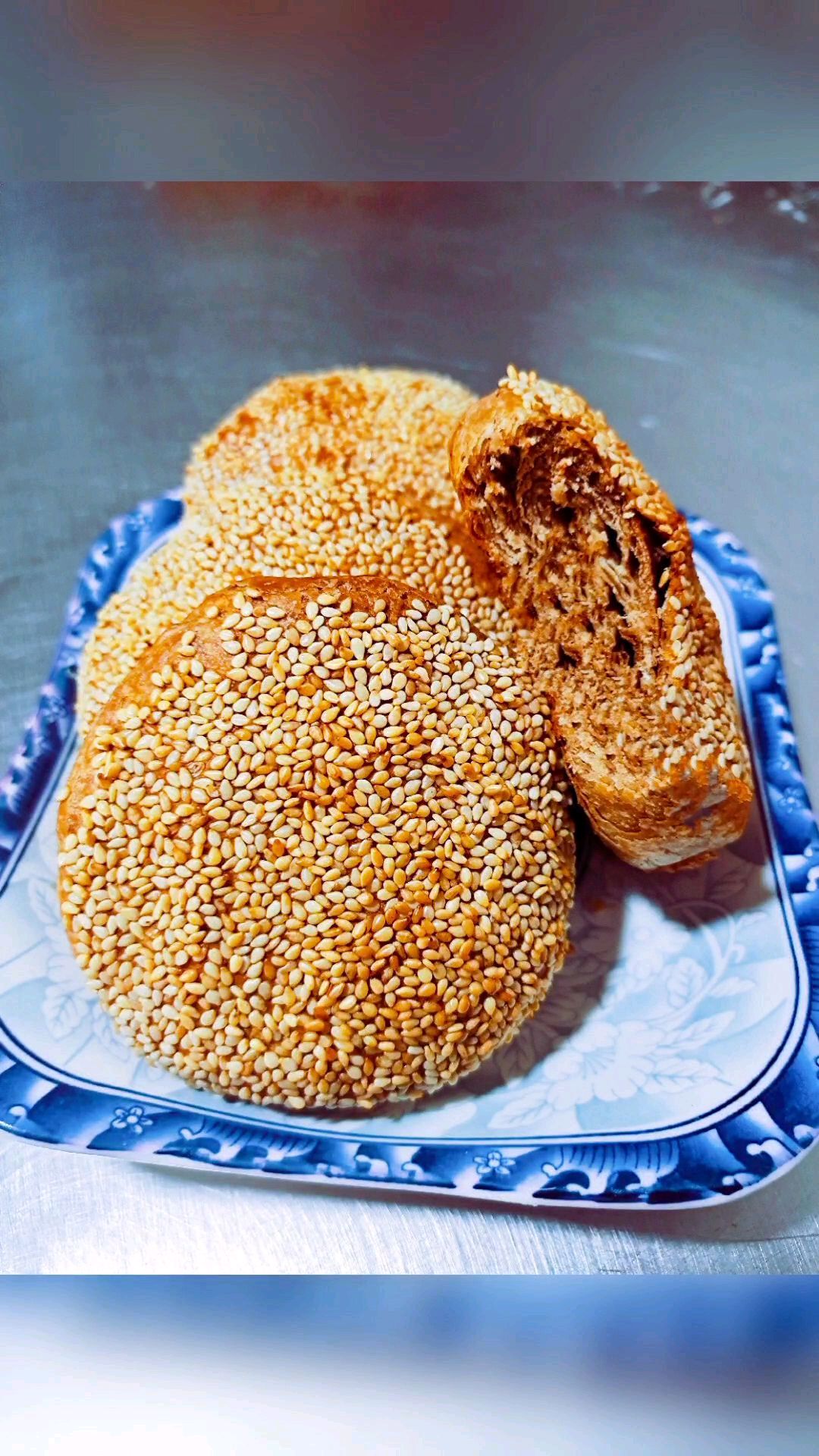 传统烧饼和面方法
