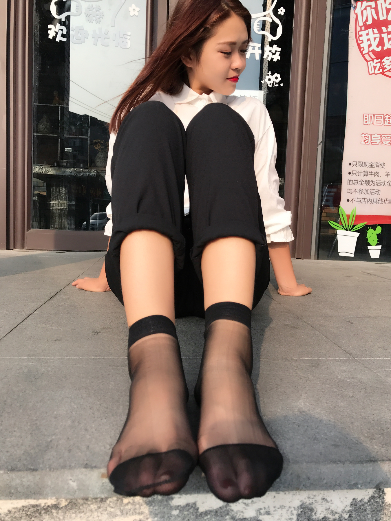 图片[38]-学妹校园寝室短丝系列028期 马欢[190P365M]-六色网