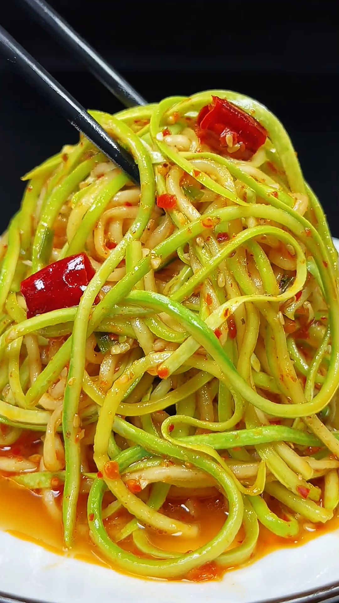 家常凉拌小南瓜