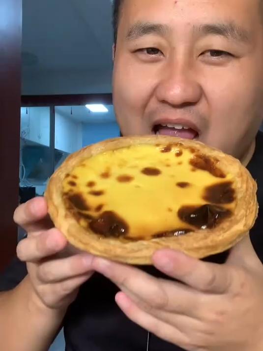 蛋挞香饭团糯烤鸡腿嫩三样齐尝超满足超好吃