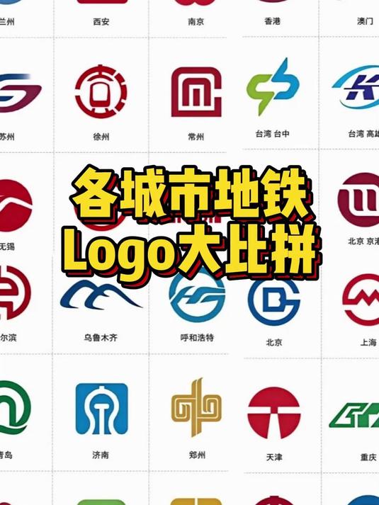 各城市地铁Logo大比拼