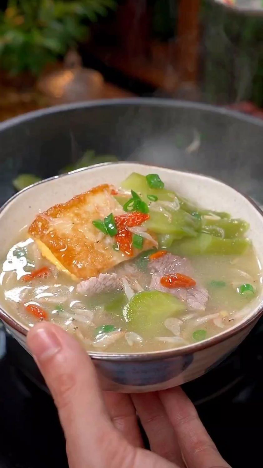 苦瓜鸡蛋汤的家常做法