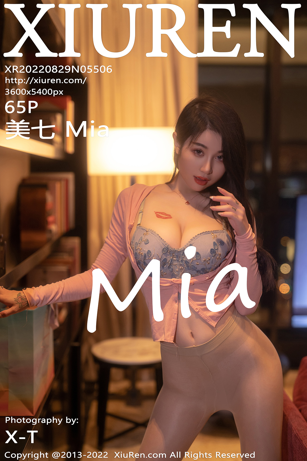 【XiuRen秀人網】2022.08.29 Vol.5506 美七Mia【65P】-六色网