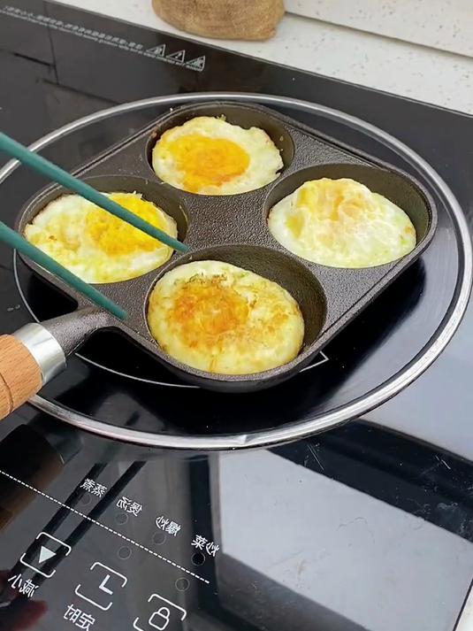 实用早餐煎蛋锅 真的太喜欢这个小锅了,自从有了