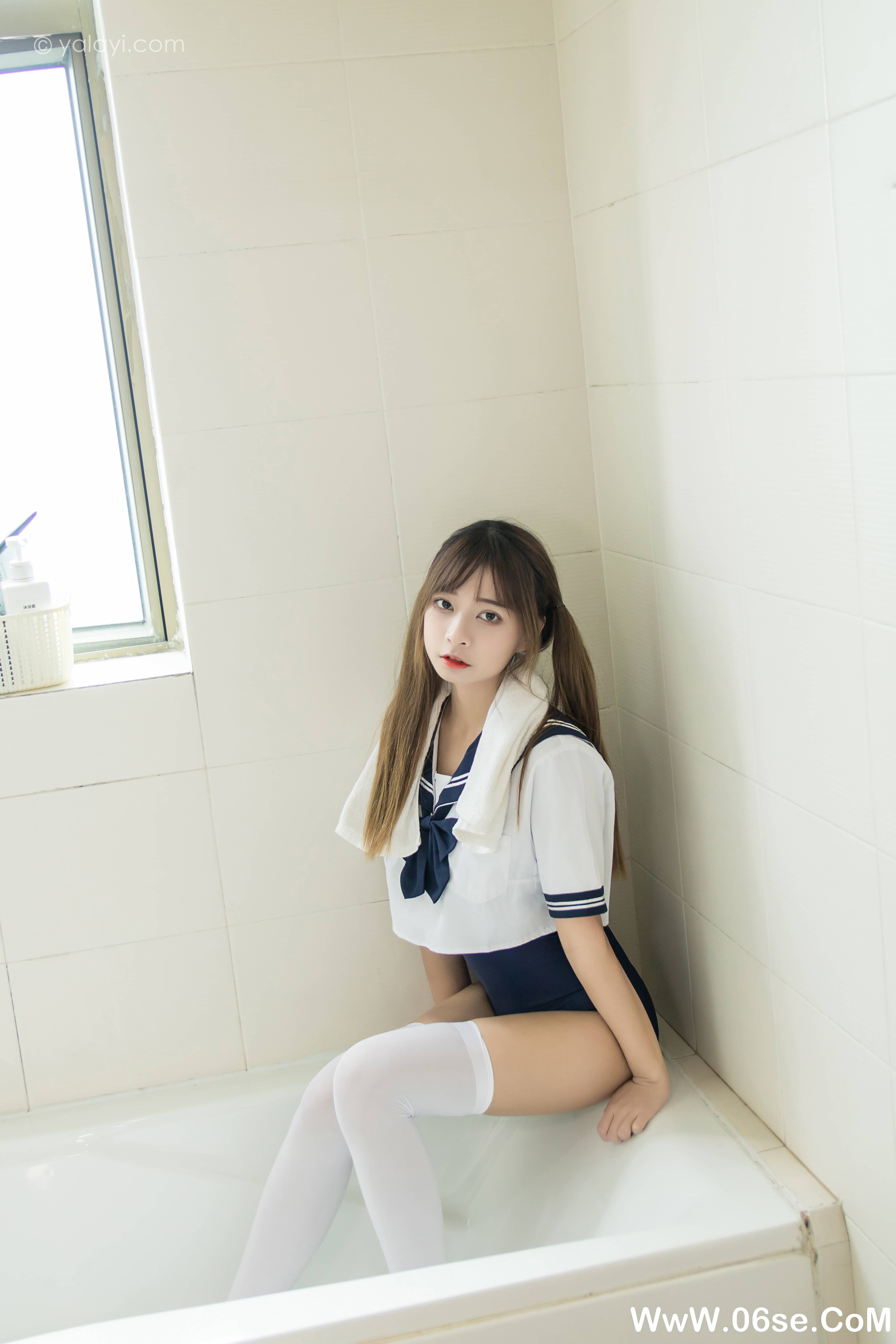图片[23]-[YALAYI雅拉伊] 2020.08.01 NO.681 阿禾《少女的夏天》[48P+1P387M]-六色网