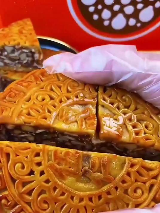这口太可!五仁叉烧月饼,老幼都爱吃