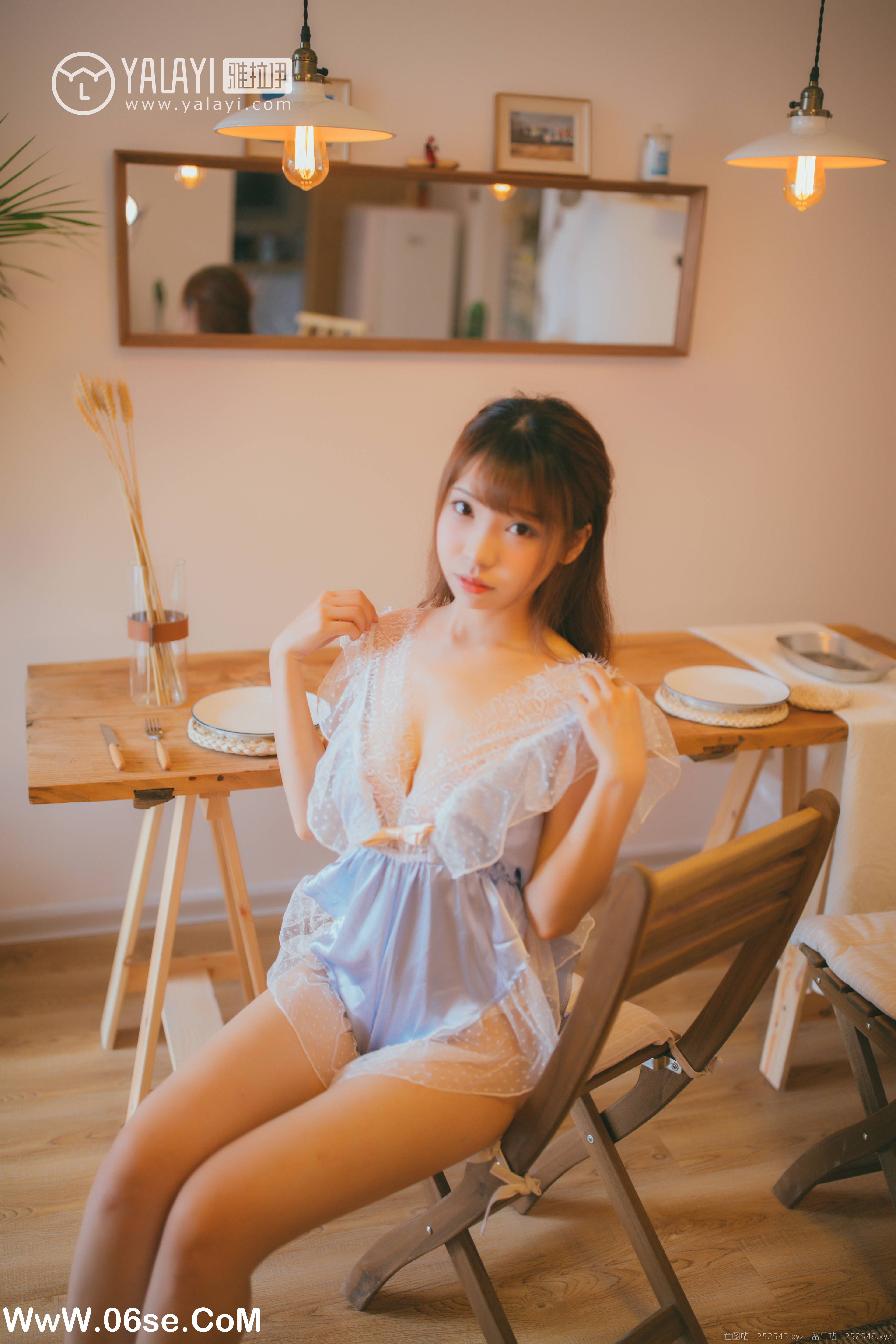 图片[23]-[YALAYI雅拉伊] NO.064 凝望 水花儿-六色网