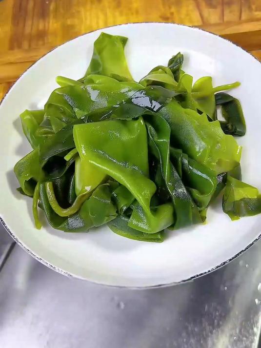 海带嫩苗脆嫩天花板!涮火锅三秒脆,凉拌脆到停不下来～