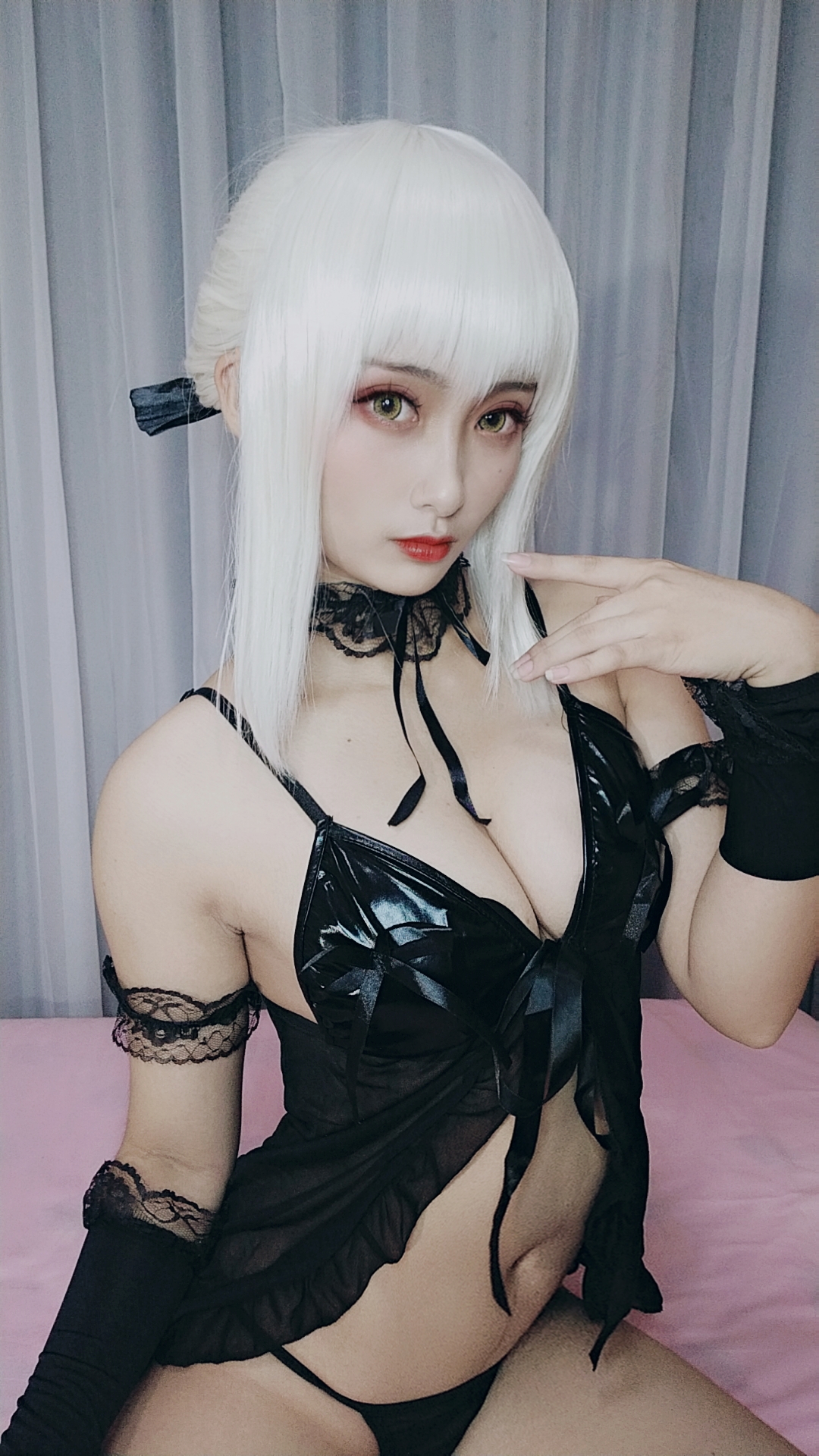 图片[11]-洛璃LoLiSAMA NO.008 — 黑呆睡衣王座[30P+5V59M]-六色网