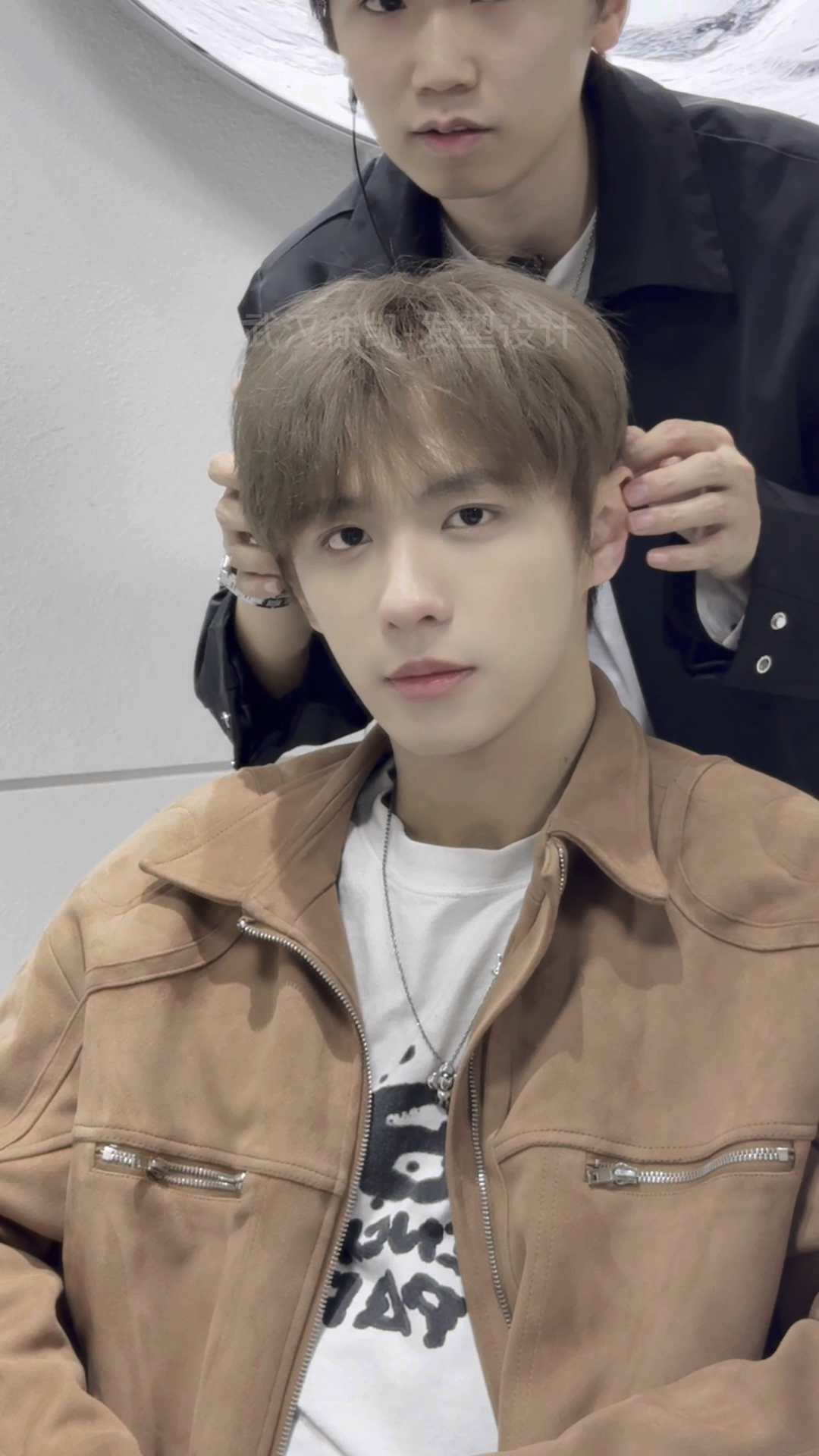 微分碎盖奶茶灰棕色真的是又奶又潮的