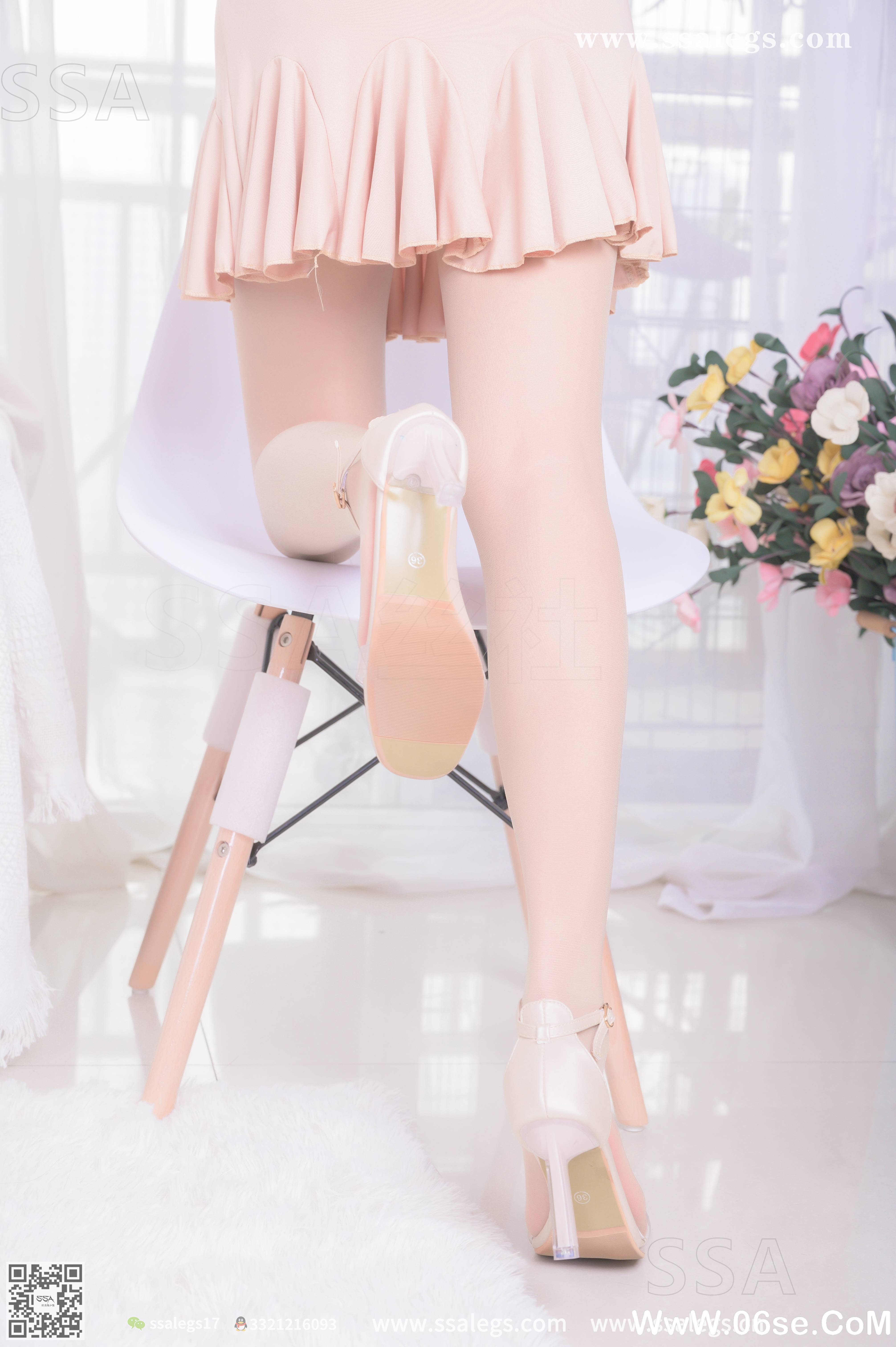 图片[57]-[SSA丝社] NO.340 素素画师少女的透明高跟鞋肉丝袜(上)[153P1.43G]-六色网