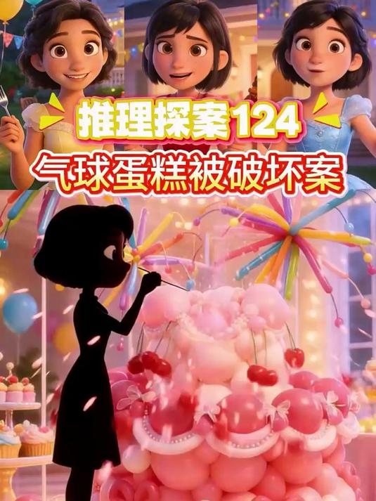 气球蛋糕被破坏案