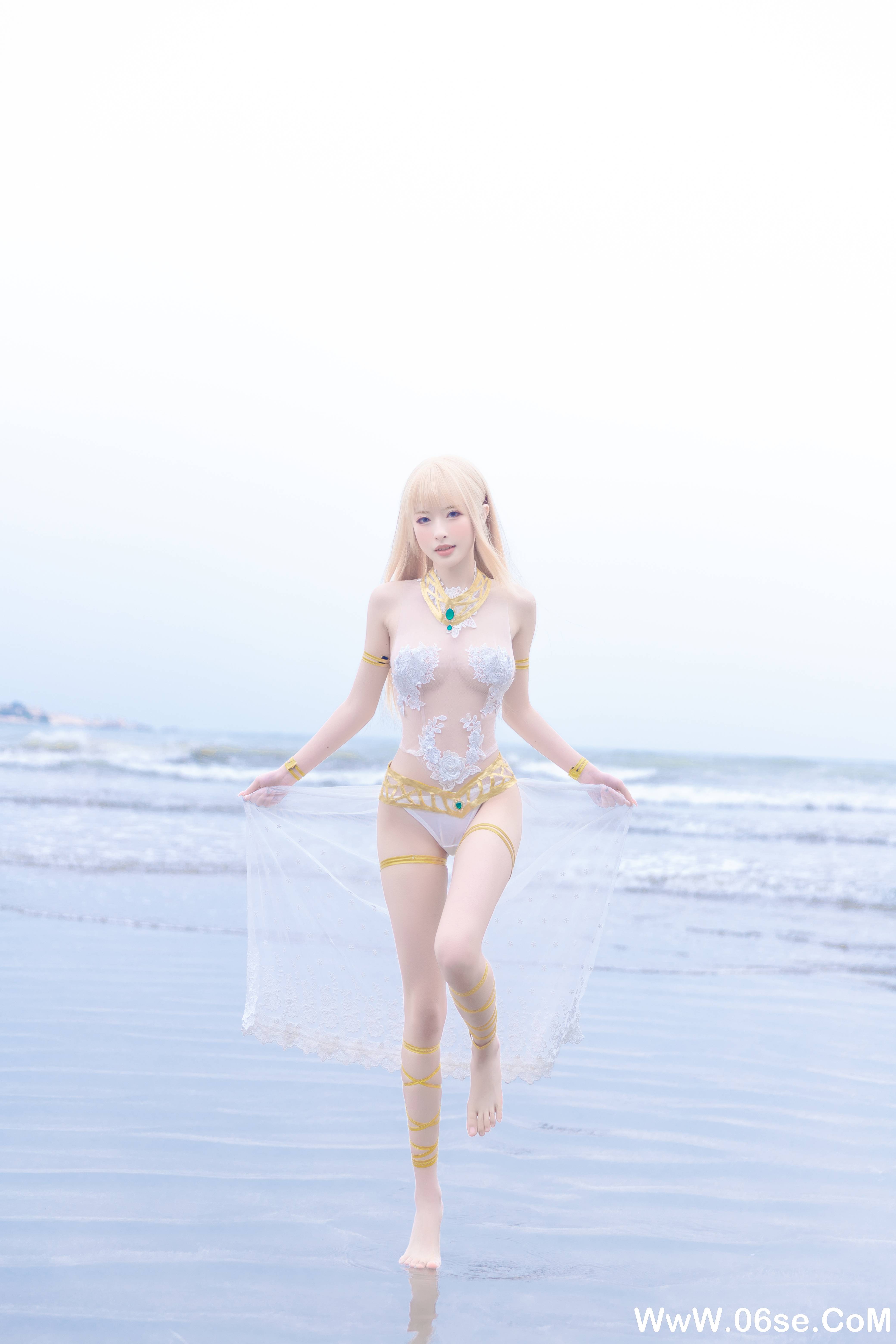 图片[13]-清水由乃 NO.025 – 玛丽萝丝白色泳衣[33P355M]-六色网