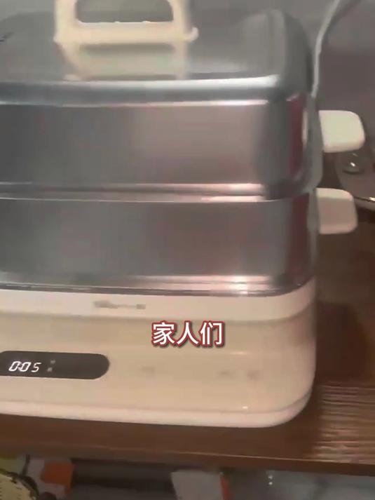 厨房新宠小熊全钢电蒸锅,一锅在手,蒸煮无忧
