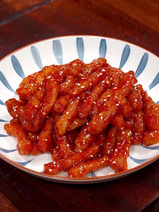 酸甜美味的糖醋里脊