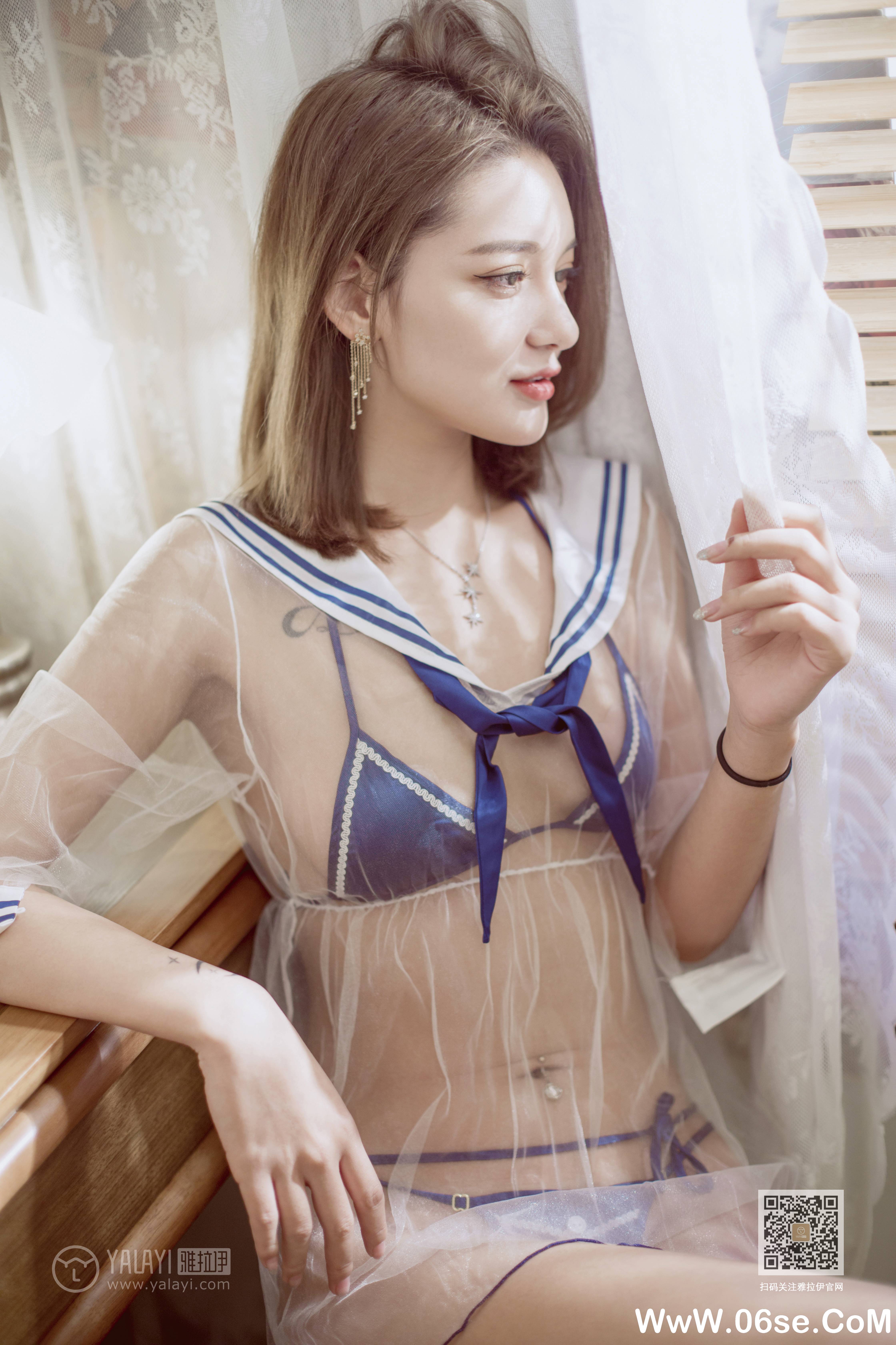 图片[7]-[YALAYI雅拉伊] 2020.02.15 NO.545 刘子炀《情趣水手服》[41P+1P611M]-六色网