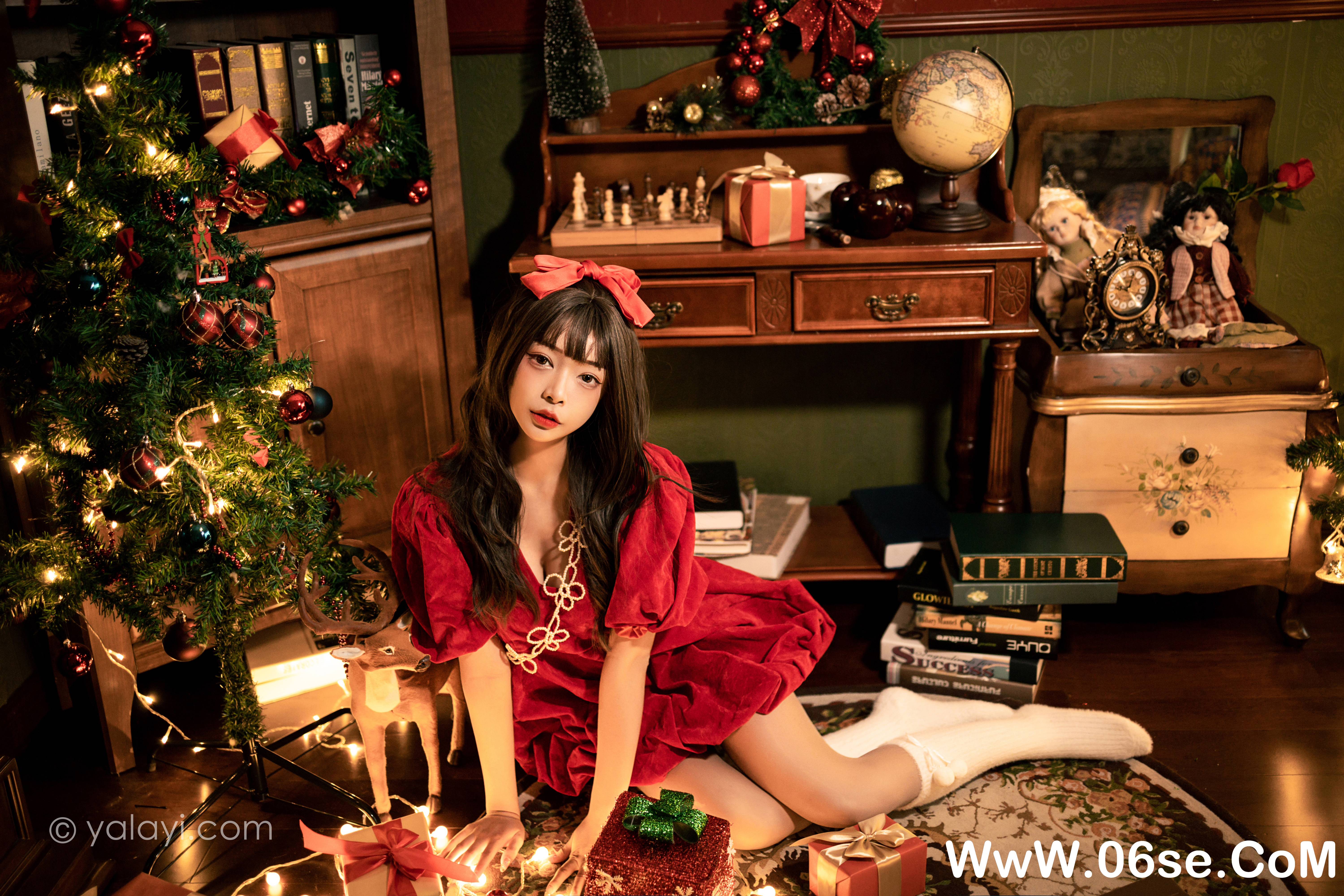图片[41]-[YALAYI雅拉伊] 2021.12.20 NO.875 阿禾《快乐圣诞》[40+1P701M]-六色网