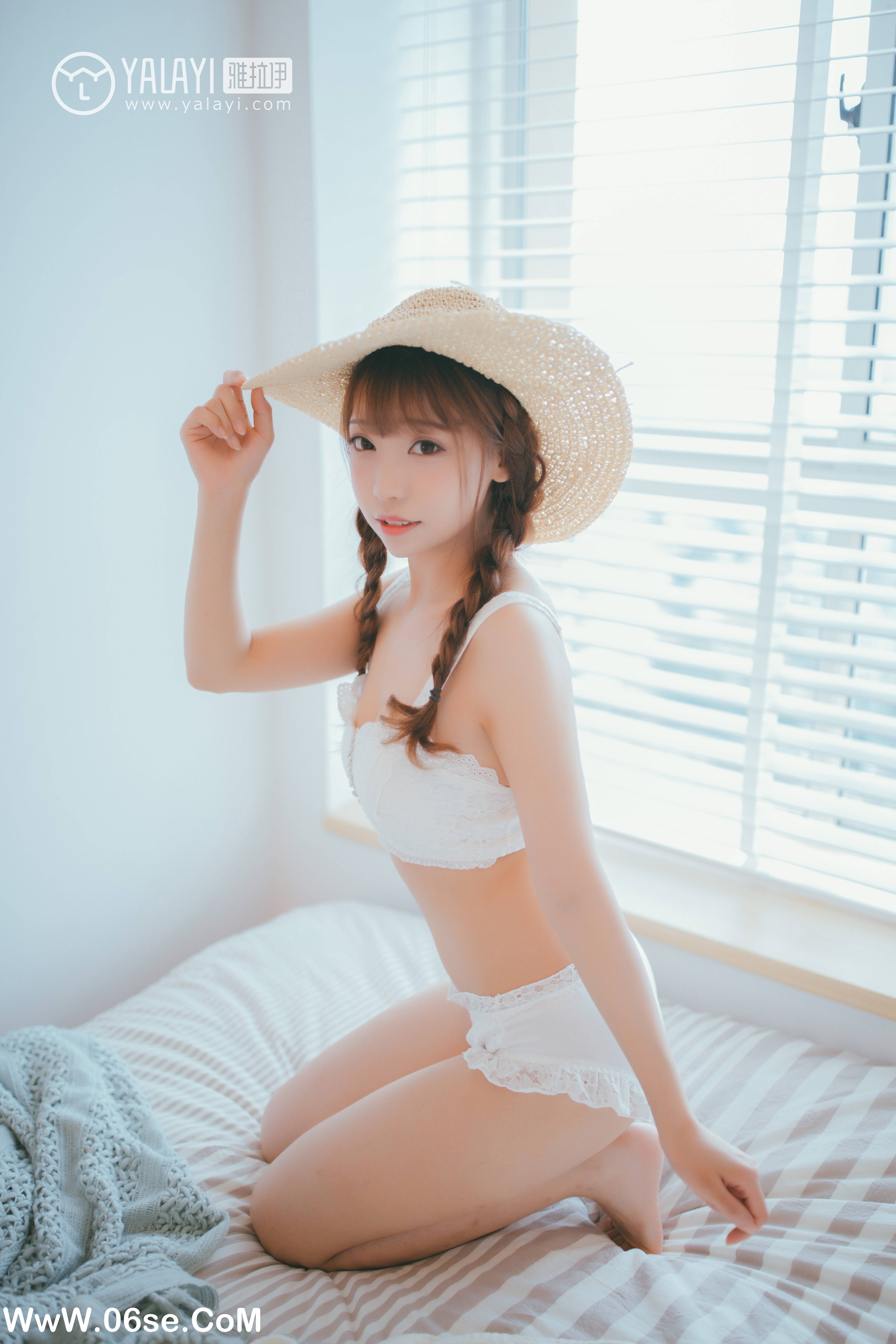 图片[23]-[YALAYI雅拉伊] NO.061 白色桔梗花 水花儿-六色网