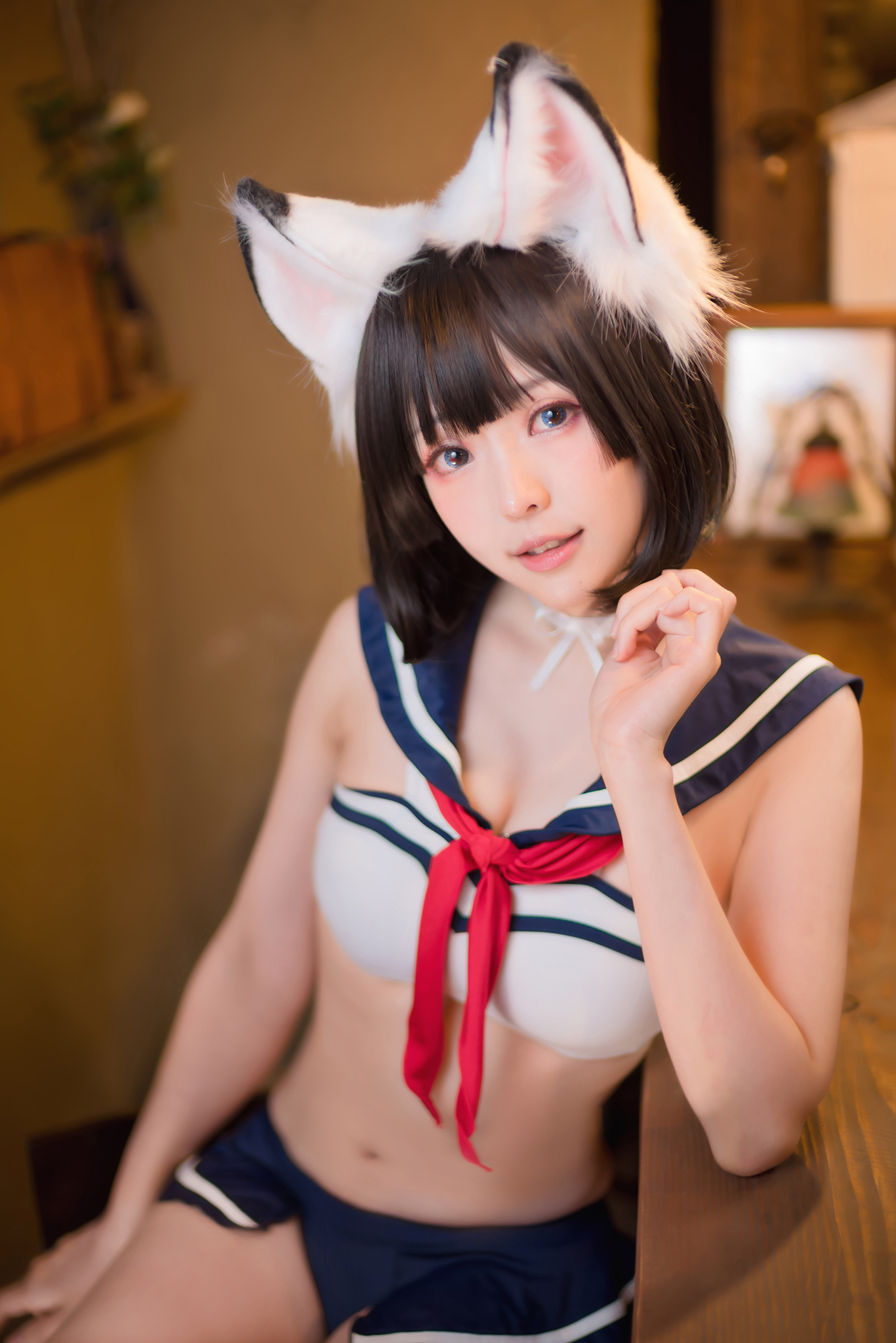 图片[22]-Ely_eee(ElyEE子) NO.041 — 獸耳居酒屋 [31P59M]-六色网