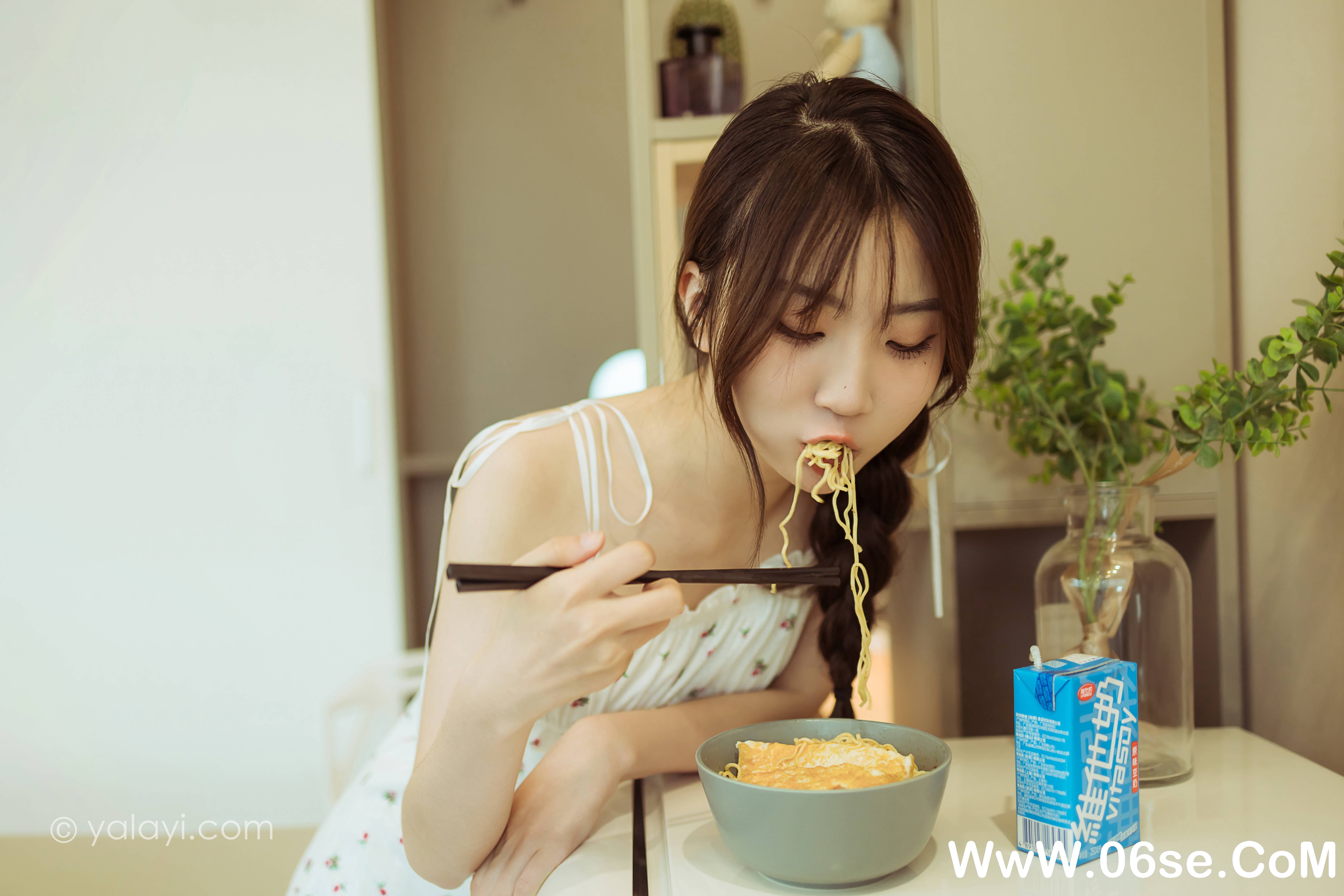 图片[23]-[YALAYI雅拉伊] 2021.06.10 NO.801 小乔《餐蛋面》[39+1P411M]-六色网