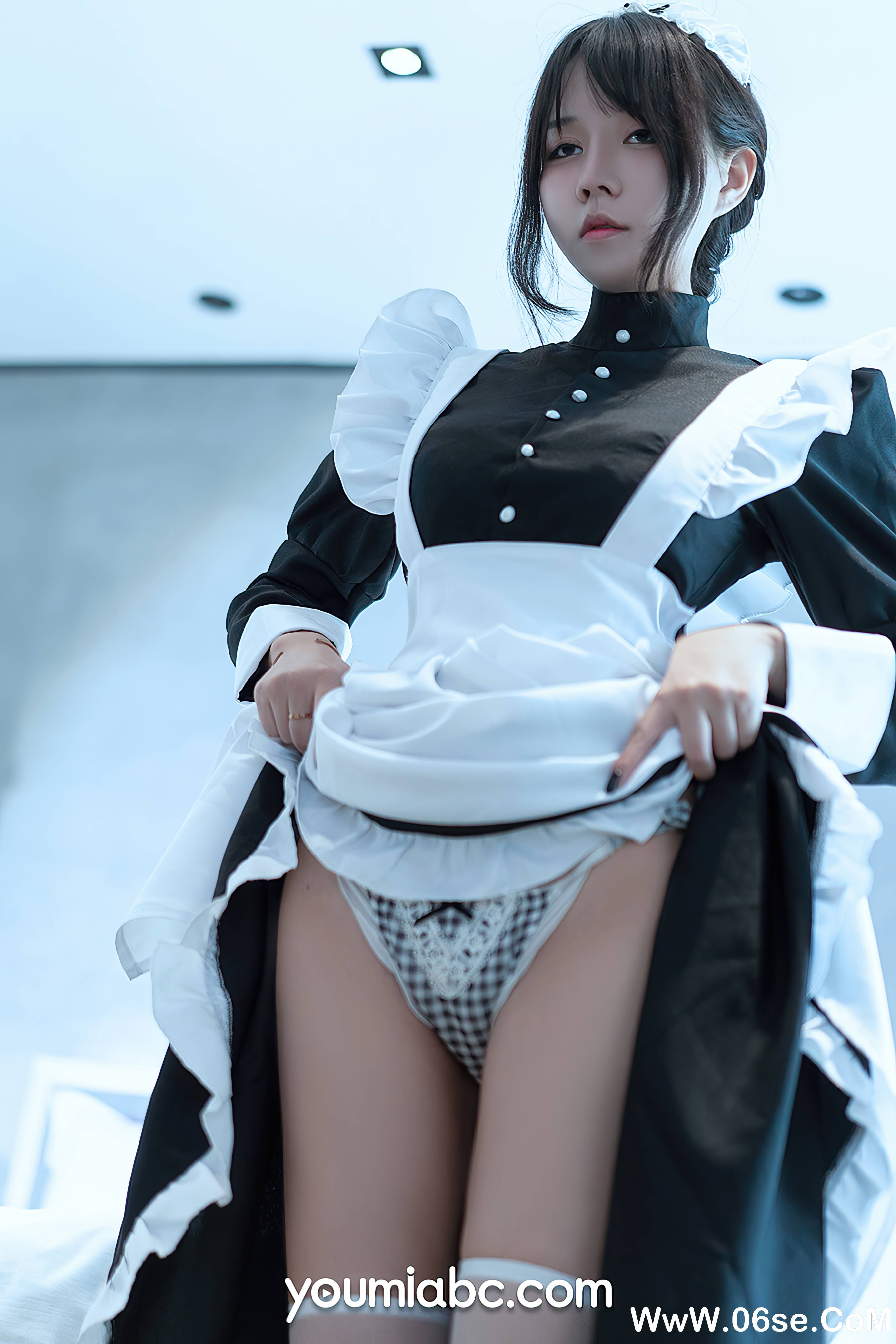 图片[6]-[YouMi尤蜜] 2021.01.04 空气女仆 糖積-女摄影[32+1P556M]-六色网