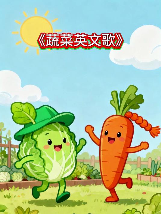 蔬菜英文歌 #超市实用蔬菜英文单词挑战英文单#