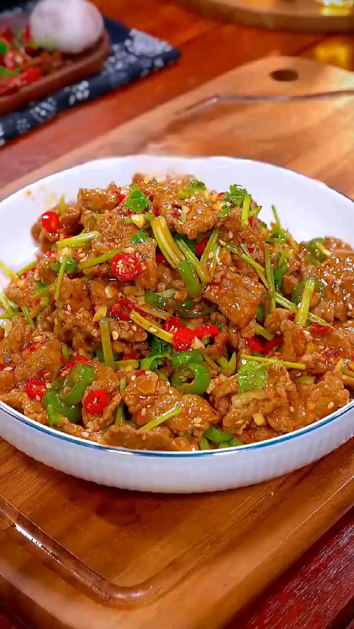 好吃又下饭的家常菜,凉拌牛肉