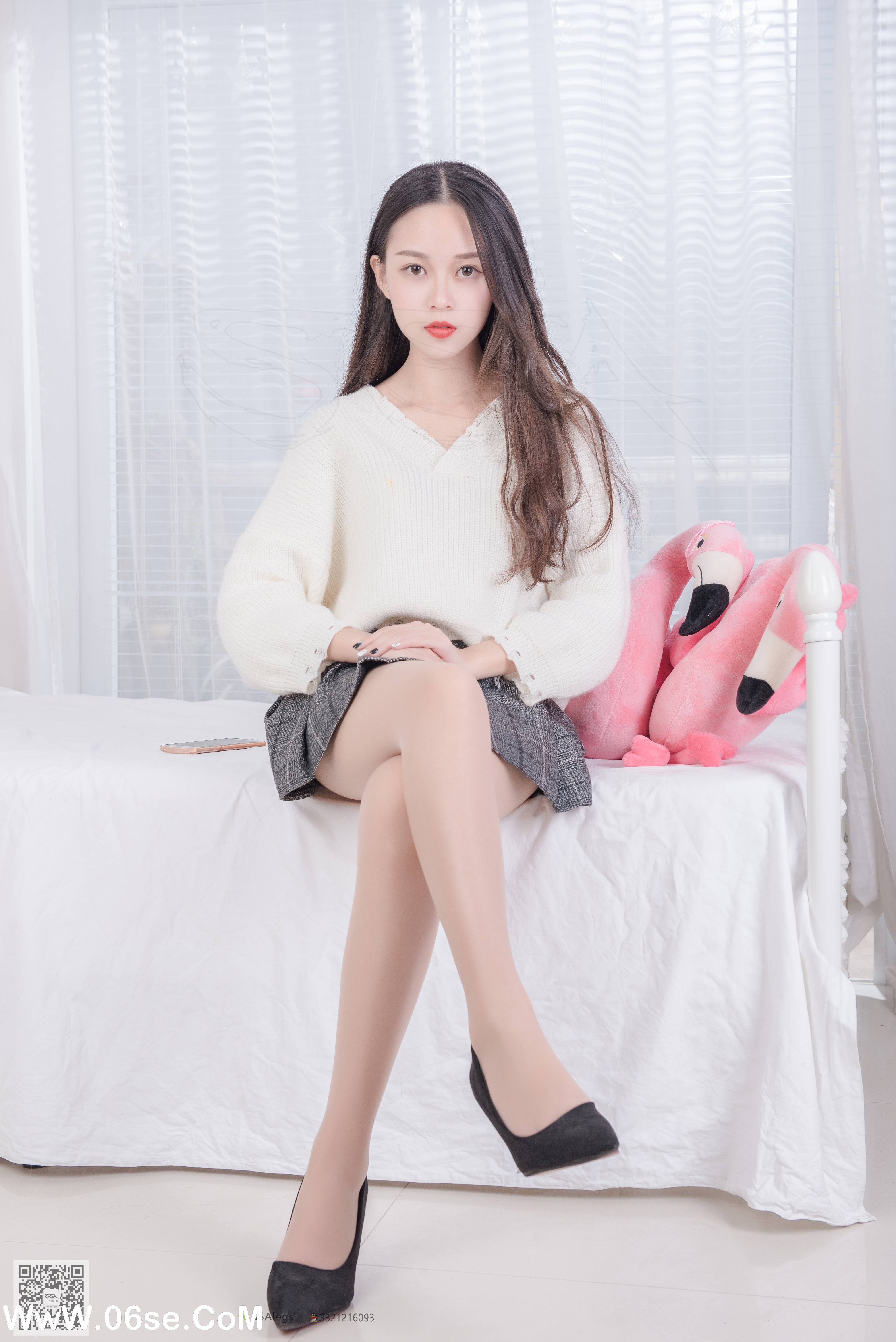 图片[17]-[SSA丝社] NO.044 西西 网红绫丝袜[99P1.00G]-六色网