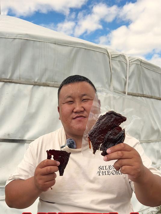 大片风干牛肉干,有嚼劲,你吃过吗?