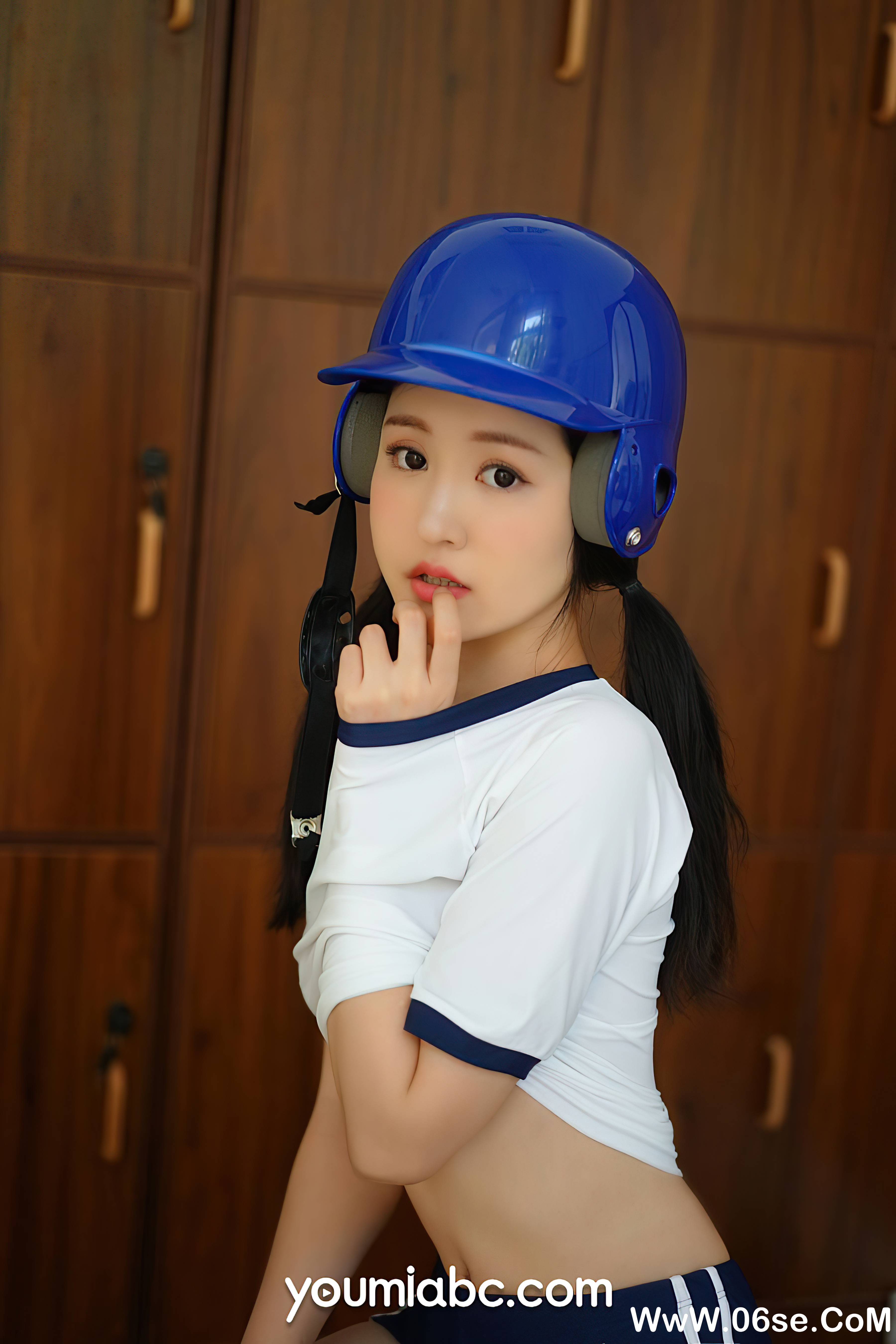 图片[25]-[YouMi尤蜜] 2021.07.05 棒球少女心动signal 沈梦瑶[32+1P690M]-六色网