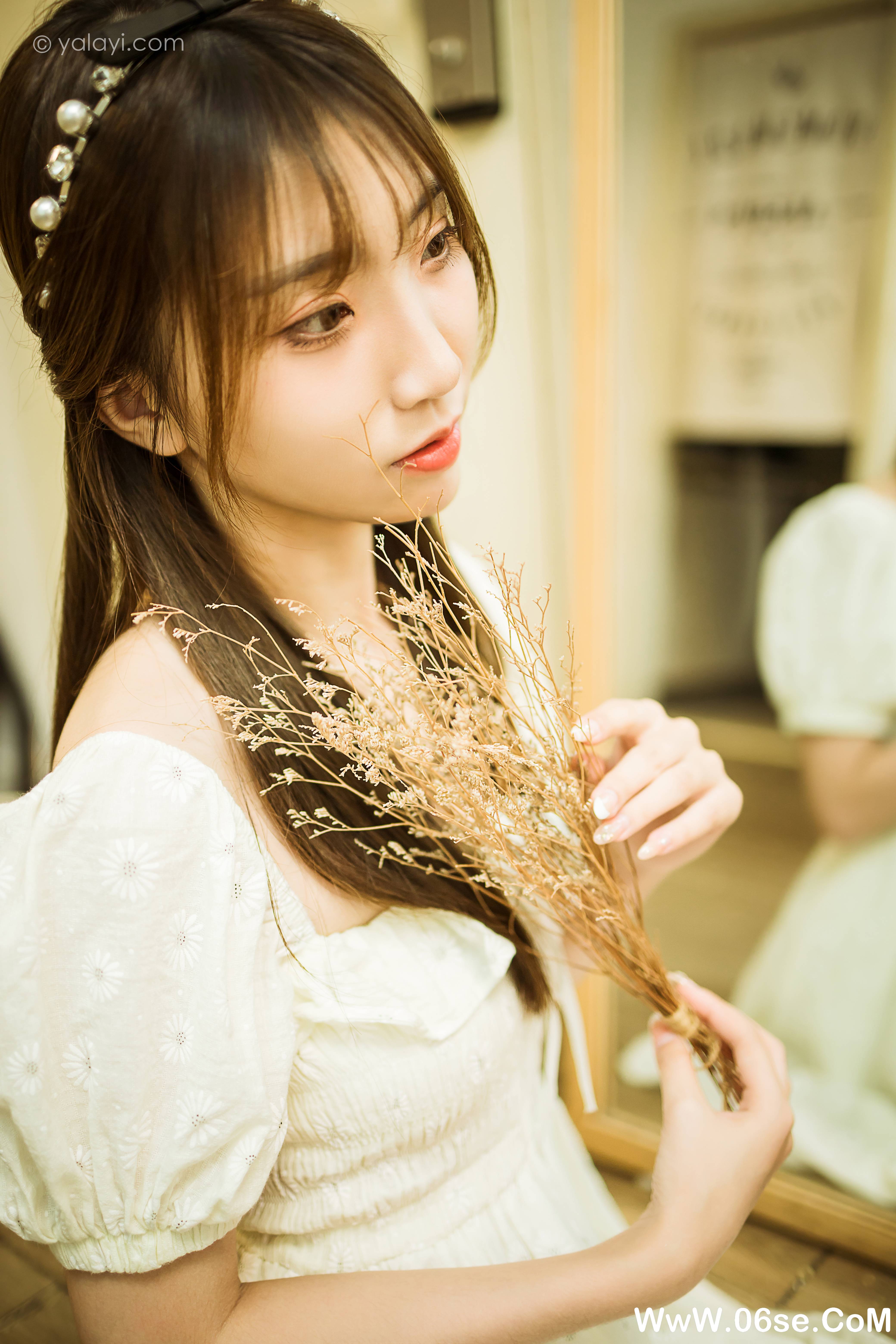 图片[32]-[YALAYI雅拉伊] 2020.11.17 NO.727 小乔《甜美女友爱花艺》[32P+1P398M]-六色网