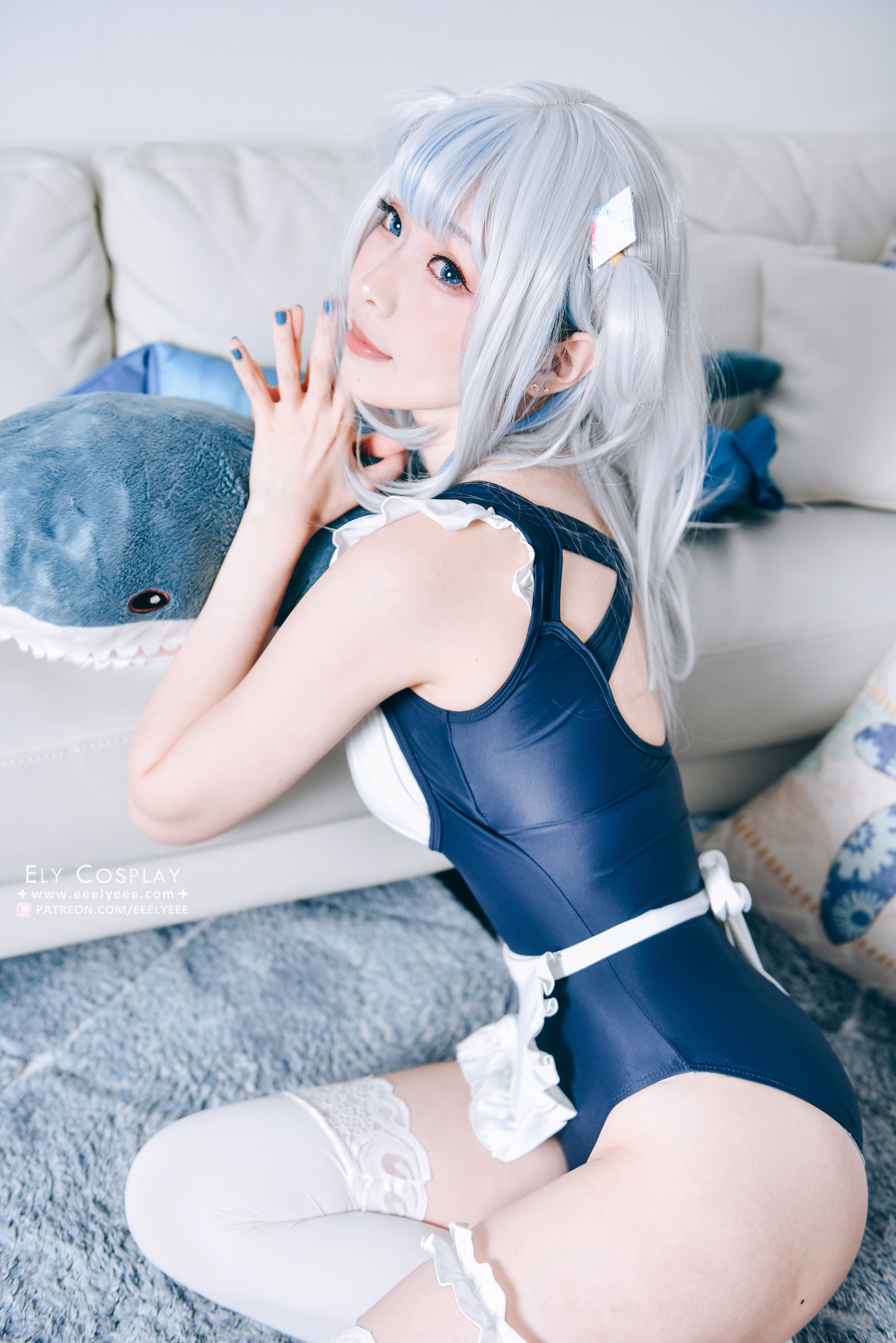 图片[11]-Ely_eee(ElyEE子) NO.012 — 噶呜·古拉(小鲨鲨) 泳装 [19P46M]-六色网