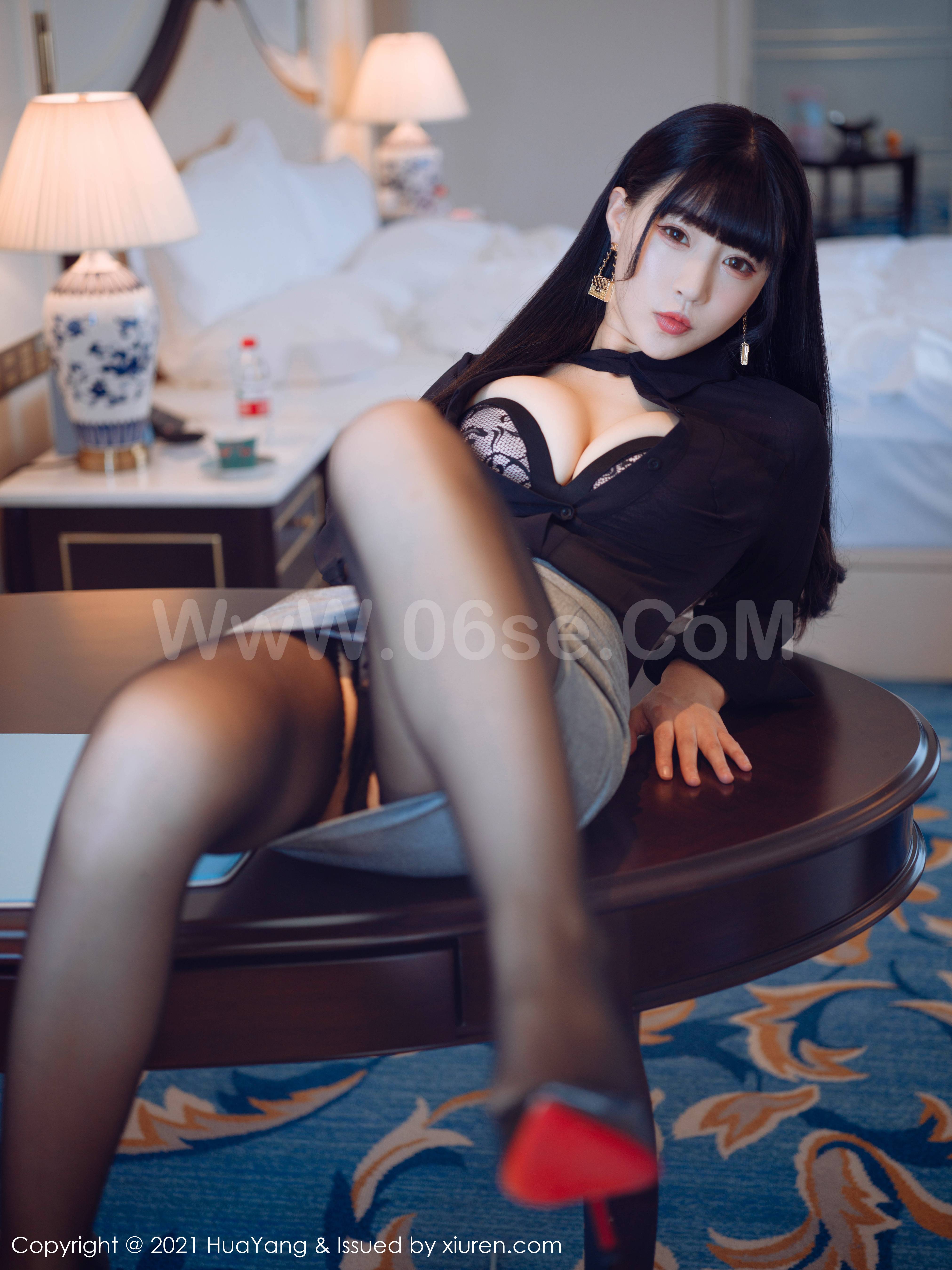 图片[2]-HuaYang Vol.401 Zhu Ke Er (朱可儿Flower)-六色网