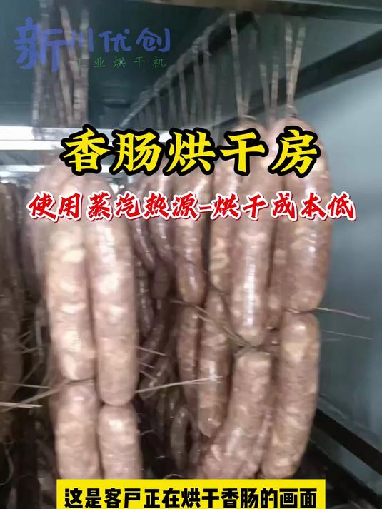 蒸汽烘干房厂家- 烘干香肠腊肉,新川优创蒸汽烘干房按需定制