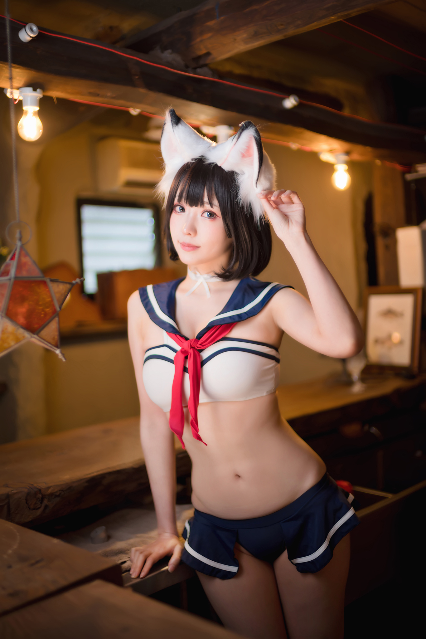 图片[10]-Ely_eee(ElyEE子) NO.041 — 獸耳居酒屋 [31P59M]-六色网