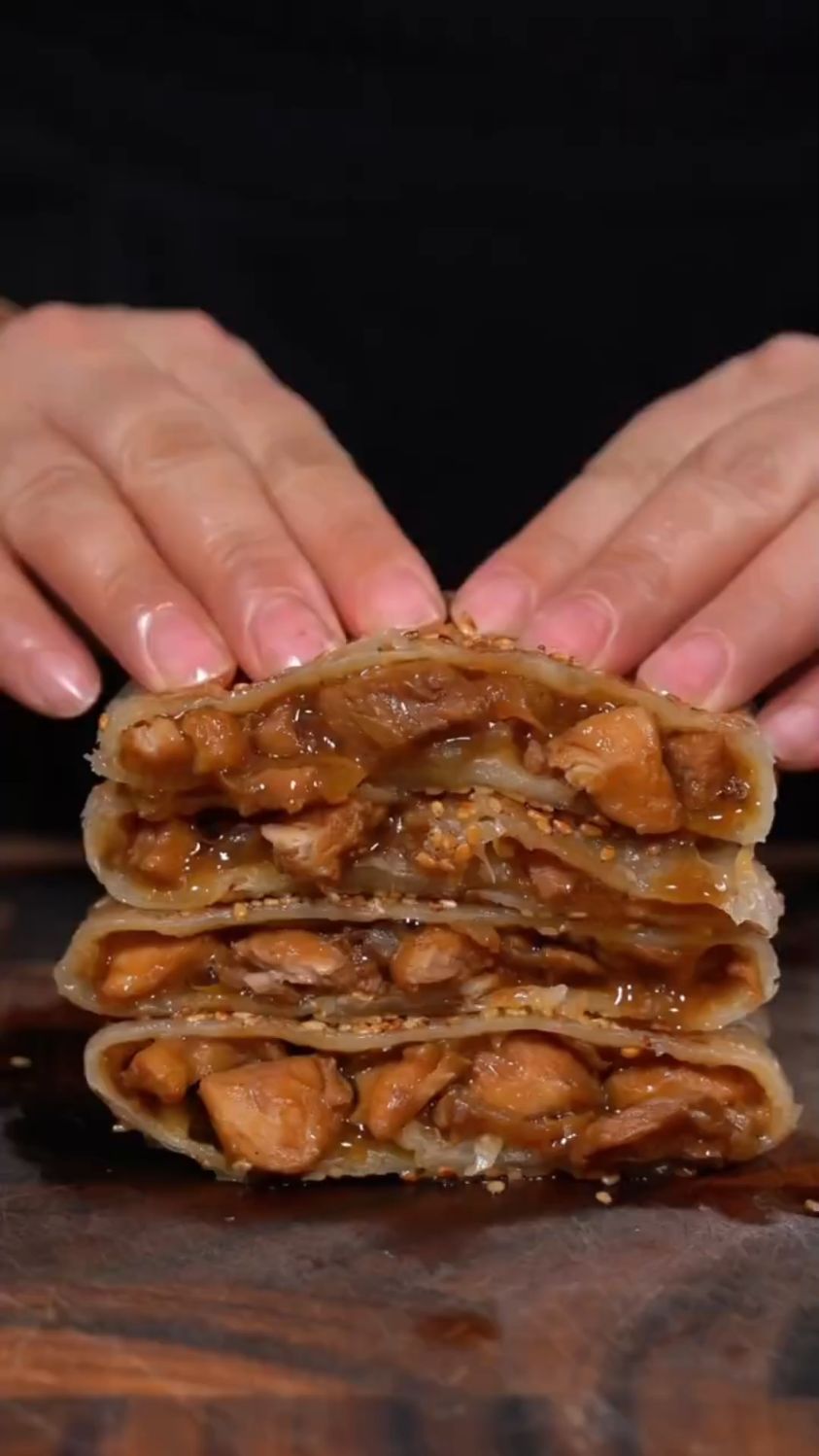 香酥鸡肉饼这样做