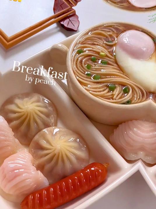 满分中式早餐拼盘，祝高考的学子们金榜题名，前程似锦～