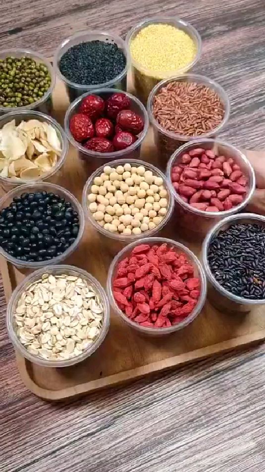 7种五谷杂粮豆浆 / 一周食谱 / 养生餐