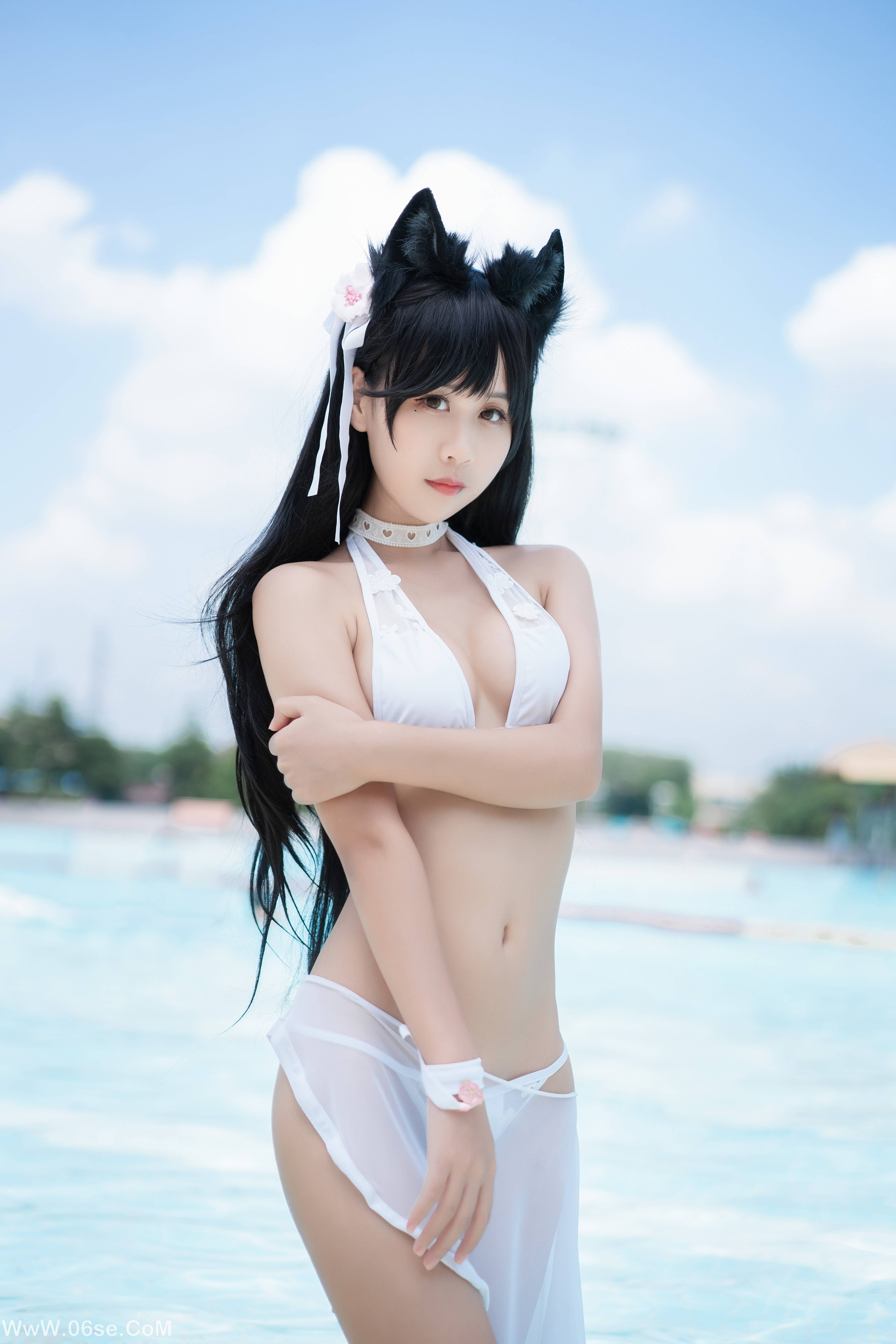 图片[13]-萌芽儿o0 NO.005 爱宕泳装 [30P208M]-六色网