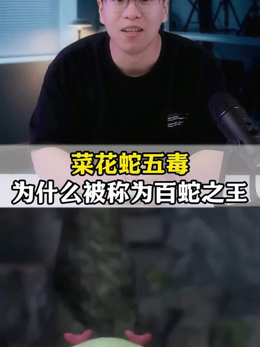 菜花蛇五毒为什么被称为百蛇之王