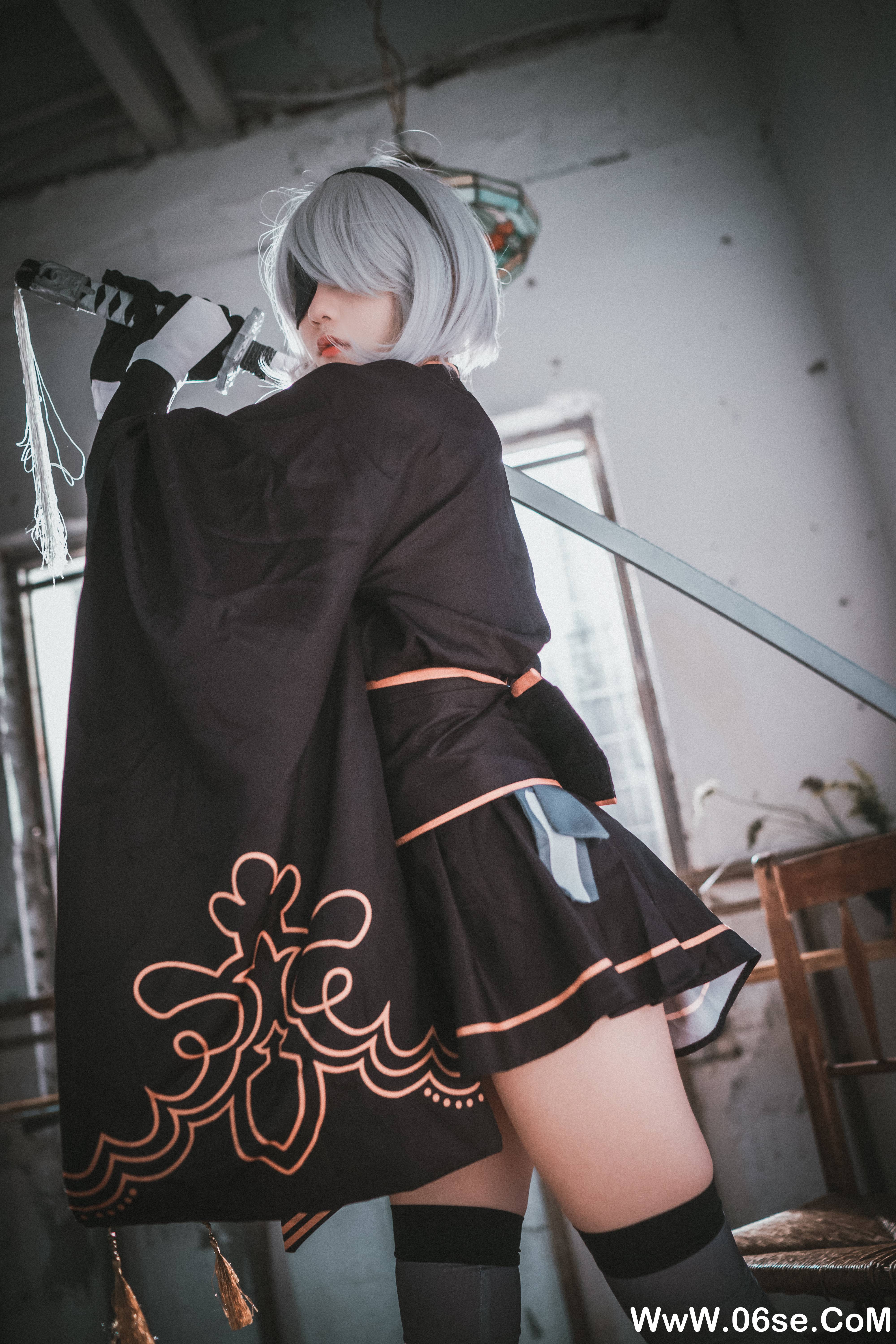 图片[35]-DJAWA — NO.131 NieR Automata 2B [47P427M]-六色网
