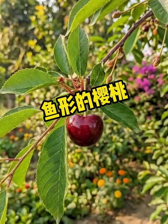 鱼形的樱桃你们见过吗