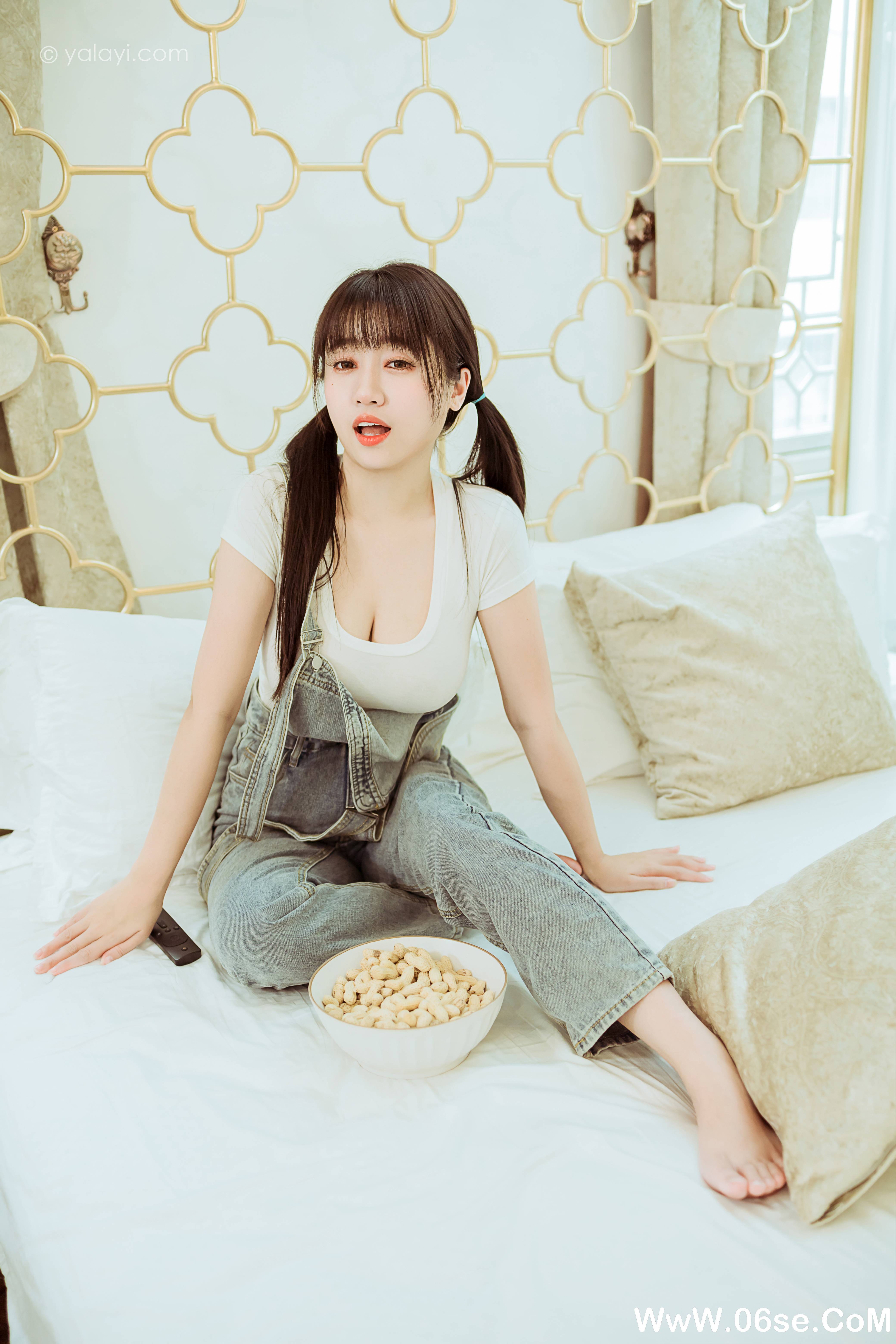 图片[8]-[YALAYI雅拉伊] 2022.03.22 NO.906 虞艺《开心宅家》[39+1P398M]-六色网