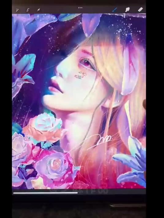 用中国风配色挑战关掉色盘画画,这是我最震惊的一次!