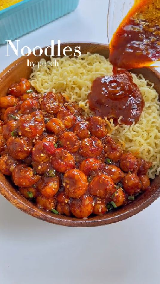 小龙虾拌面的做法